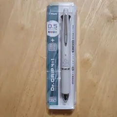 【未開封】PILOT　Dr.GRIP 4+1　0.5㎜　コットンホワイト