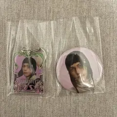INI　池﨑理人　缶バッジ　アクキー