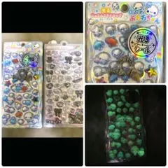 あわわちゃん光るジュエルプチドロップ　ボンボンドロップシール　正規品