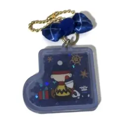 USJ スヌーピー アクリルキーチェーン クリスマス キーホルダー
