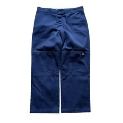 Dickies ディッキーズ ダブルニー ルーズ 36×30 ダークネイビー