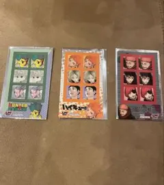 ジャンプショップ　新春　ステッカー　3枚セット