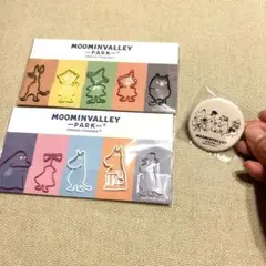 ムーミン　キャラクタークリップ&缶バッジ