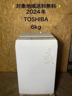 2024年製 TOSHIBA 洗濯機 6kg AW-6GA2のサムネイル