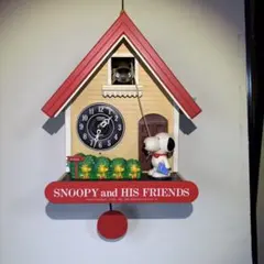ビンテージ　スヌーピー鳩時計