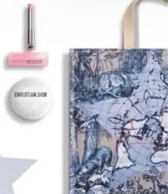 新品未使用DIOR バースデーギフト　ノベルティ　トートバッグ　リップ 箱付き 2025年最新】ディオール バースデー トートバッグの人気アイテム
