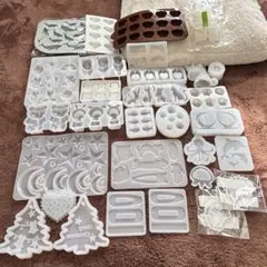 レジン用品 シリコンモールド 30点 まとめ