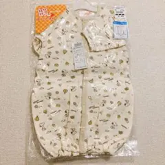 PEANUTS あったかロンパース 50-60cm