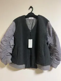 グレー ブルゾン