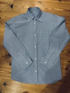 青ストライプ長袖シャツ 170サイズ