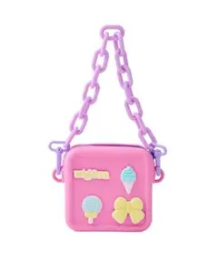 スリーコインズ　キッズ　チェーンバッグ　ピンクのサムネイル