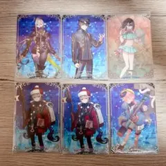 FGO ウエハース 徐福 岸波白野 呼延灼ゴッホ(マイナー) ネモサンタ
