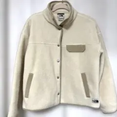 美品 THE NORTH FACE ボアジャケット アイボリー レディース M