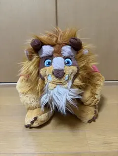 美女と野獣 野獣 ビースト ぬいぐるみ 寝そべりのサムネイル