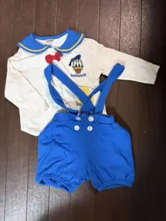 ディズニー futafuta ドナルド なりきり セットアップ 95cm