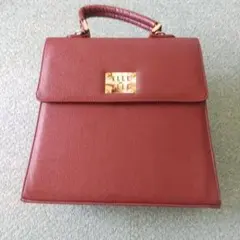 ELLE ボルドー ショルダーバッグのサムネイル
