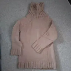 キャメル ニット