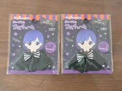 ぬいぐるみコスチューム　サテン　コウモリ　ケープ　グリーン　ハロウィン　セリア