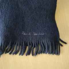 ポール・スミス　マフラー　ネイビー