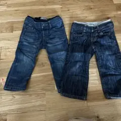 babyGap ストレートフィット デニムパンツ 90サイズ2着