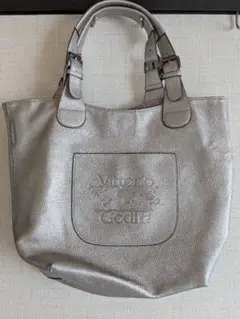 Vittorio Gotti シルバー トートバッグ
