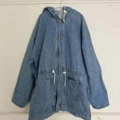 Billy Blues デニムパーカー USA製 フード付き オーバーサイズ