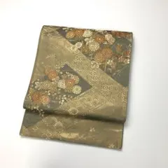 袋帯 花柄模様 花亀甲 花菱 紗綾形 フォーマル KO-1405