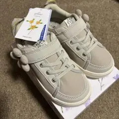 ifme CALIN ビッグフラワースニーカー キッズ18.5cm イフミー