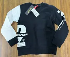 新品タグ付き　SEVEN2 トレーナー 130 ブラック