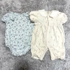 tete a tete半袖ロンパースカバーオール　テータテート