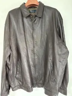 90s ラルフローレン レザー ジャケット スウィングトップ 値下げ可