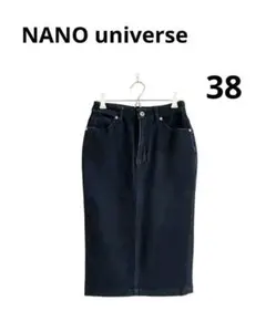 NANO universe SQUALL PROOF デニムタイトスカートのサムネイル