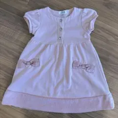 anyFAM 半袖ワンピース 110 ピンク