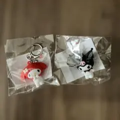 マイメロディ＆クロミ ラバーキーホルダーセット　大分銀行