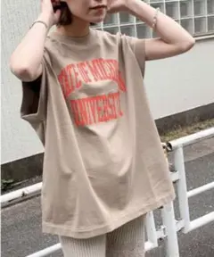 CIAOPANIC TYPY ヘビーウェイトカレッジプリントノースリTeeのサムネイル
