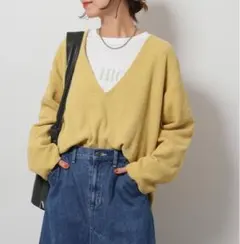 JOURNALSTANDARDrelunmeウォッシャブルモールヤーンニット