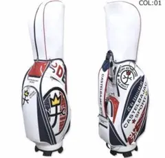 新品 カステルバジャック CBC038 キャディバッグ 7236181301 白 - メルカリ