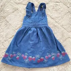 anyfam デニムワンピース 110cm