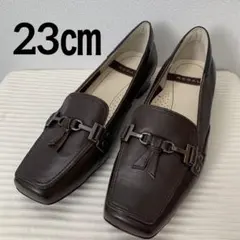 ✨美品 REGAL ローファー ブラウン 23cm 本革 パンプス リーガル