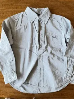 COMME CA ISM 長袖シャツ 120A グレー