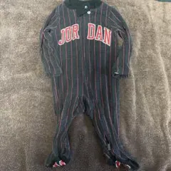 JORDAN ベビー ロンパース ブラック 0-3M 56-62cm