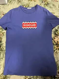希少】モンクレール 立体ニットワッペン マウンテンロゴ Tシャツ XL 