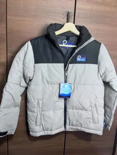 Panfield 中綿コート 150サイズ グレー/ブラック