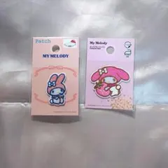 サンリオ マイメロ セリア ワッペン 2点セット