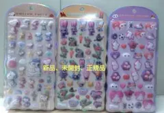 コットンパフィーシール　スヌーピー　ズートピア　ベイマックス