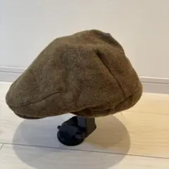 ブラウン ハンチング帽 フリーサイズ
