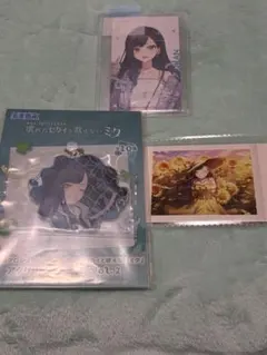 プロセカ エピカ クリフェス2024 CF 白石杏 箔押し プライズ品 アクキー