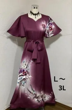 着物リメイク　ワンピース