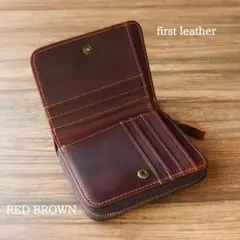No.576 財布 小銭入れ カード 本革 レザー 二つ折り イタリアンレザー