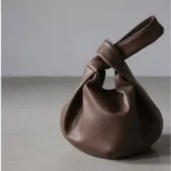 新品 STYLEMIXER ブラウンレザー ワンハンドルバッグ